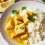 Coconut Lime Fish Curry with Jasmine Rice Stanley Tucci
