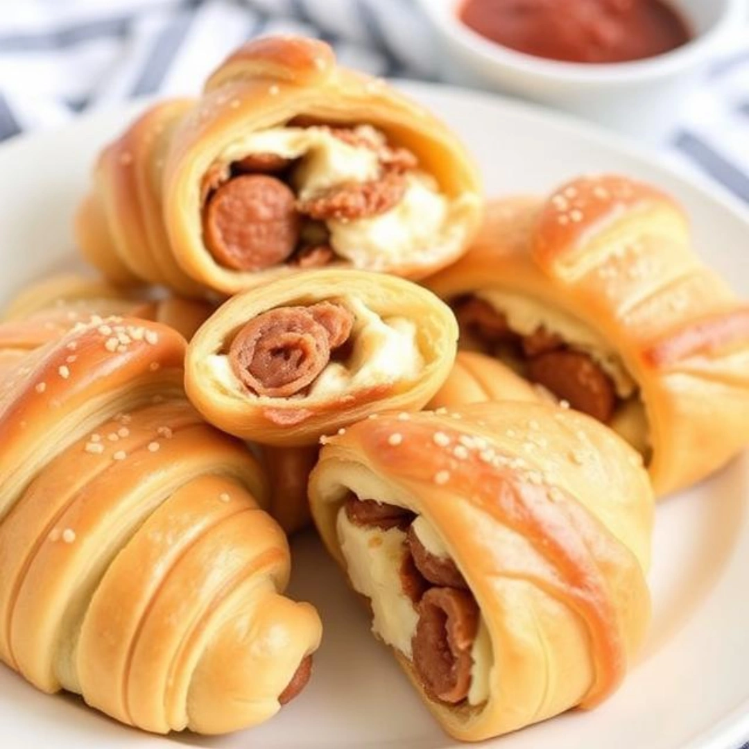 Sausage & Cream Cheese Crescents