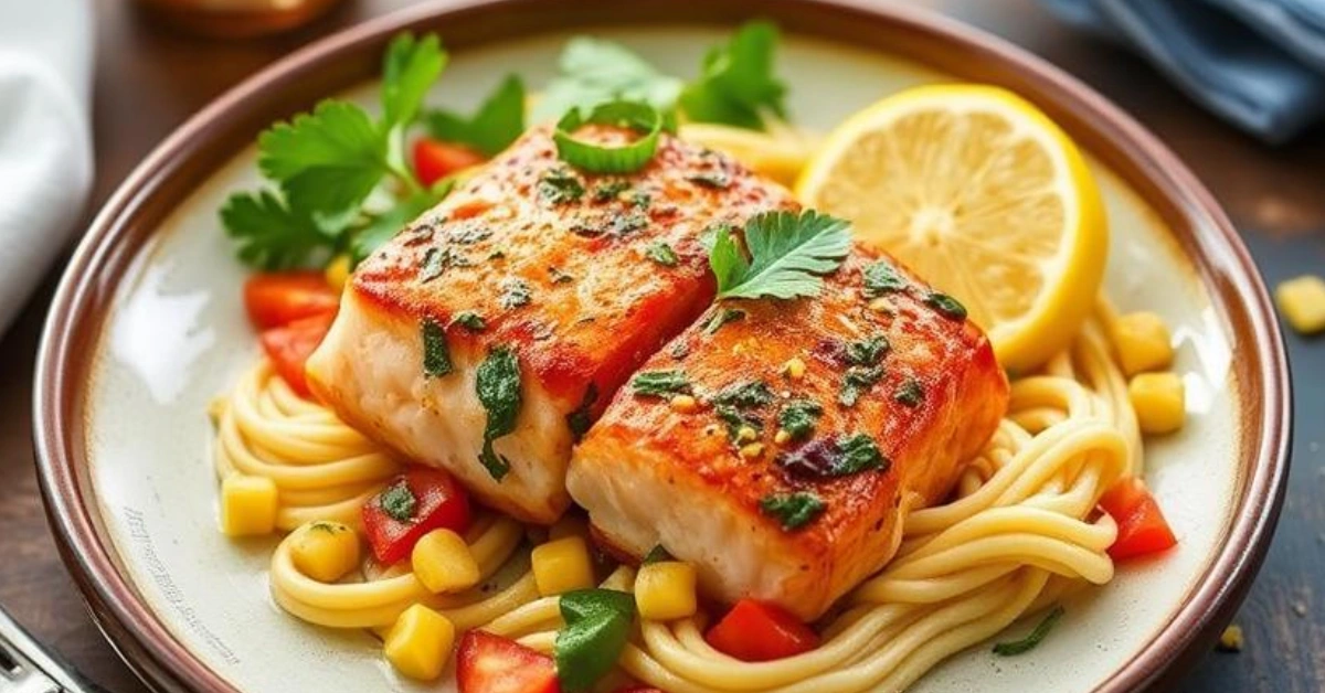 Tropical Salmon Caribbean Recipe