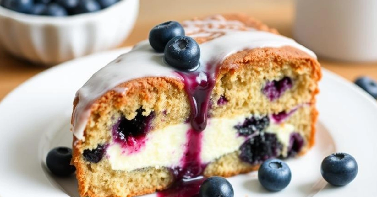 Best Blueberry Sour Cream Coffee Cake